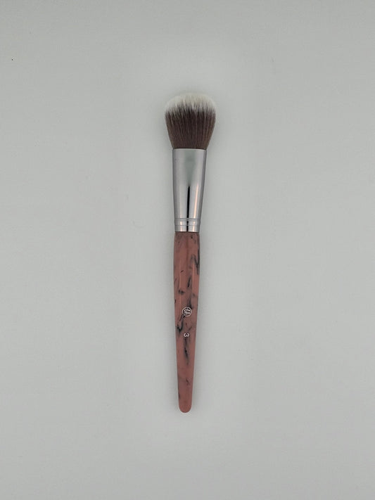 BH Cosmetics Blush On Brush Effortless Blush Application for a Natural Glow — makeup brush on white background