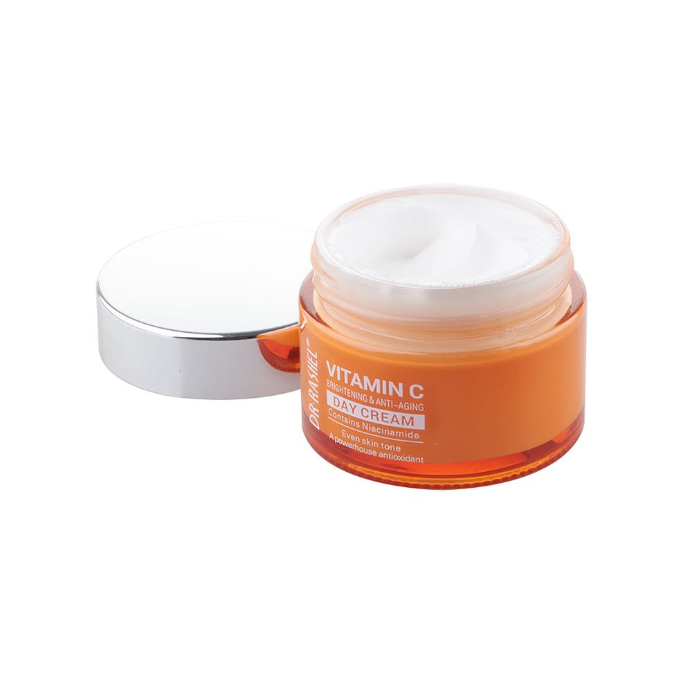 DR.RASHEL Vitamin C Brightening Day Cream 50g Radiant & Youthful Skin β beauty product on white background