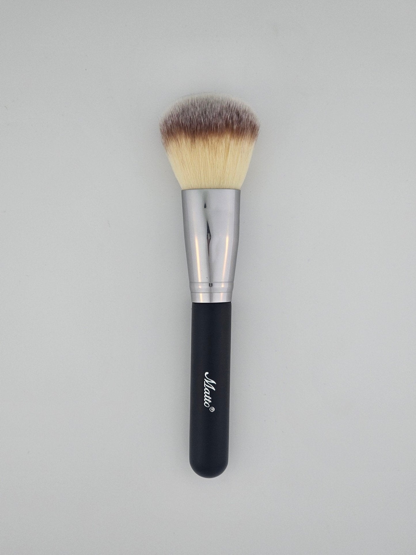 Matto Fluffy, Rounded Powder Brush Perfect for Setting & Blending — makeup brush on white background