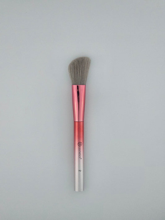 BH Cosmetics #2 Angled Contour Brush Perfect Precision for Flawless Contour — makeup brush on white background