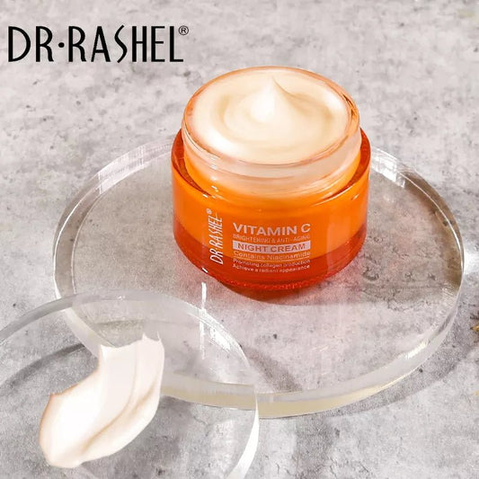 DR.RASHEL Vitamin C Night Cream – Anti-Aging & Skin Rejuvenation in Pakistan