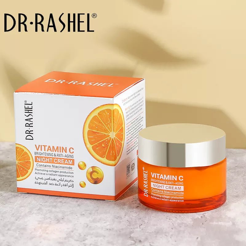 DR.RASHEL Vitamin C Night Cream – Buy Online Anti-Aging & Skin Brightening