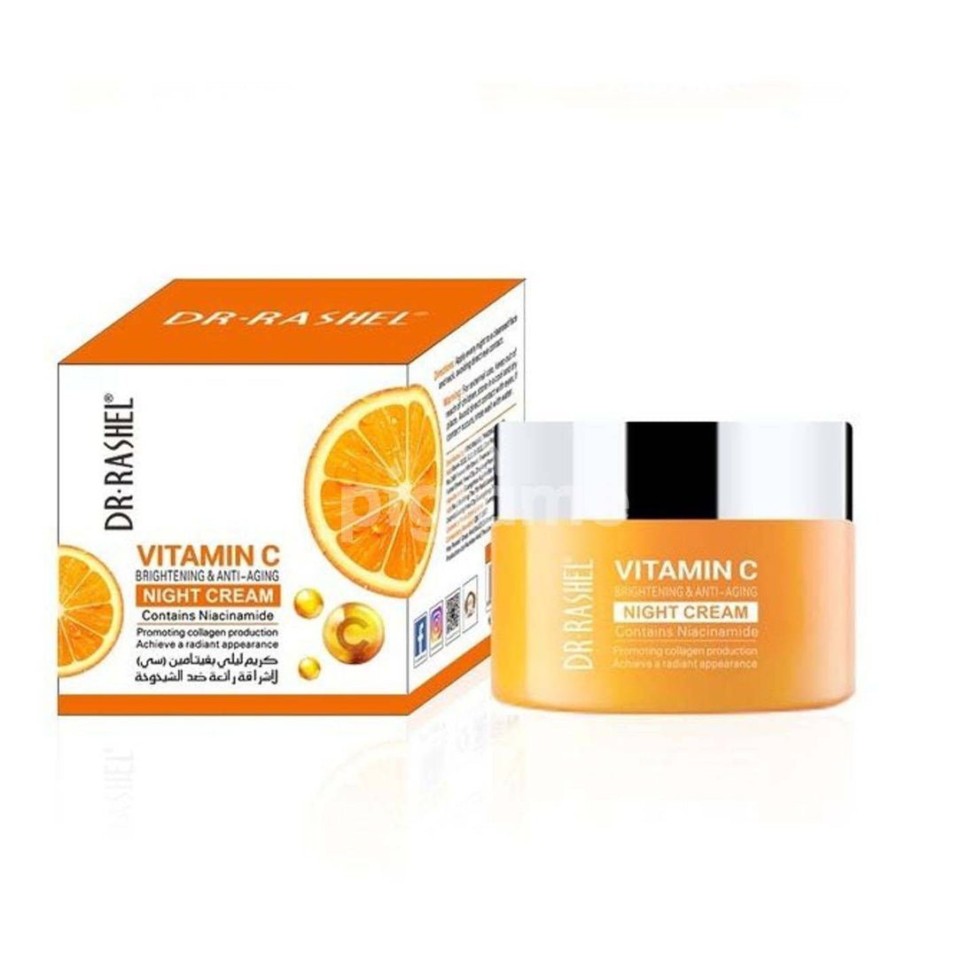DR.RASHEL Vitamin C Night Cream – Anti-Aging Formula for Youthful Skin