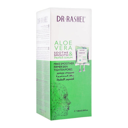 DR.RASHEL Aloe Vera Primer Serum 100ml Soothing Hydration & Smooth Makeup Base — primer on white background