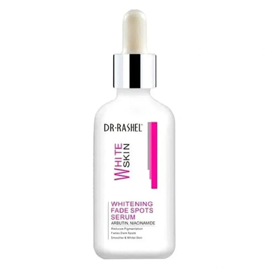 DR.RASHEL WHITE SKIN Whitening Fade Spots Serum 50ml Spotless, Radiant Skin — serum on white background