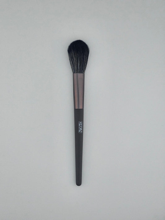 DUKAN Black Blush/Highlighter Brush Precision Blending & Radiant Finish — makeup brush on white background