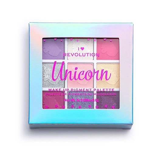 Revolution I ♥️ Fantasy Makeup Pigment Palette Unleash Your Creativity — eyeshadow palette on white background