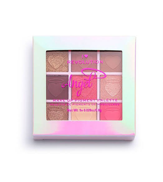 Revolution I ♥️ Fantasy Makeup Pigment Palette Unleash Your Creativity — eyeshadow palette on white background