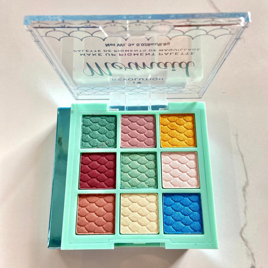 Revolution I ♥️ Fantasy Makeup Pigment Palette Unleash Your Creativity — eyeshadow palette on white background