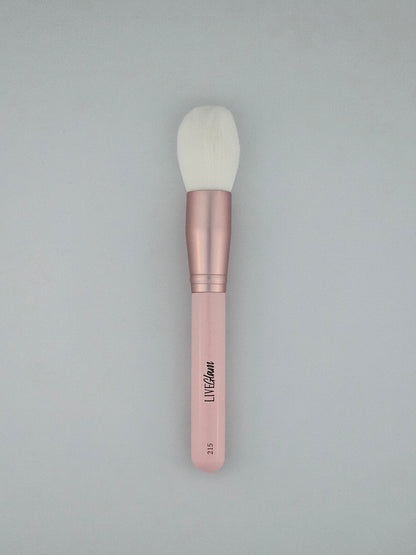 LiveGlam 215 Powder/Blush Brush Perfect for Seamless Application — makeup brush on white background