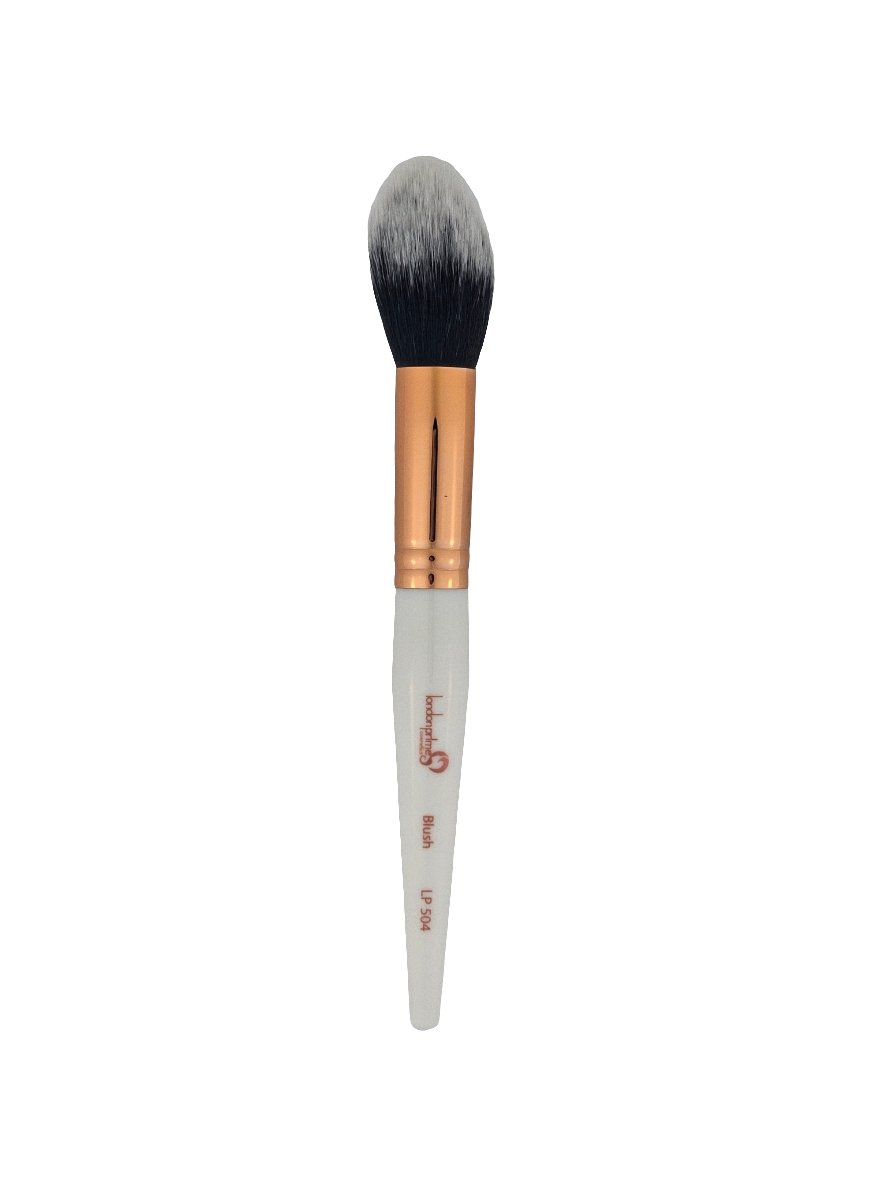 LondonPrime Cosmetics LP 504 Blush Brush Perfect for Seamless Blush Application — makeup brush on white background