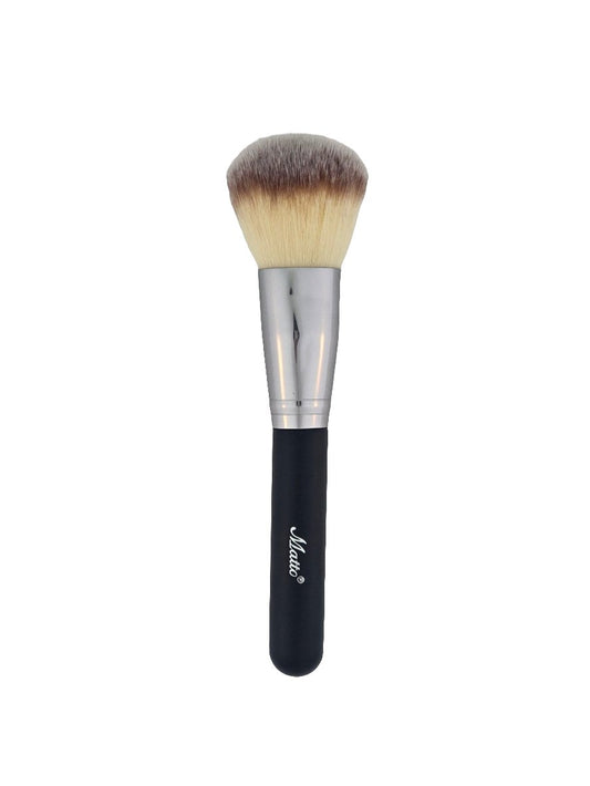 Matto Fluffy, Rounded Powder Brush Perfect for Setting & Blending — makeup brush on white background