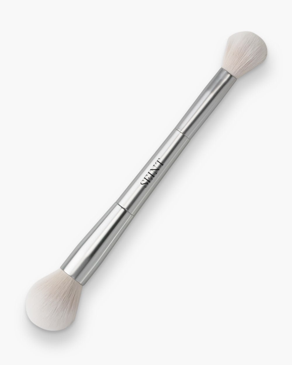 Seint Double Headed Brush Versatile Makeup Tool for Flawless Blending — makeup brush on white background
