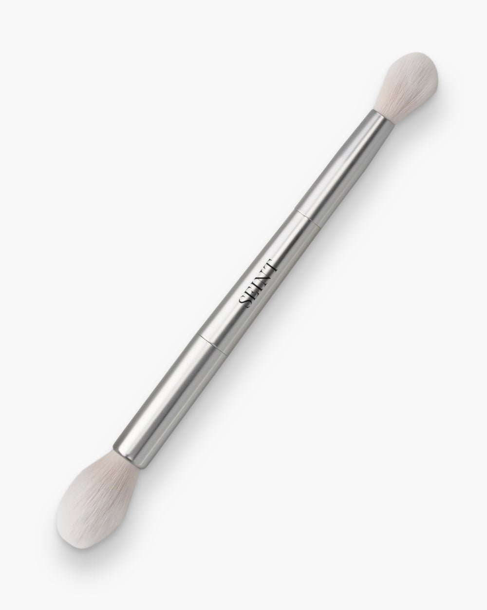 Seint Double Headed Brush Versatile Makeup Tool for Flawless Blending — makeup brush on white background